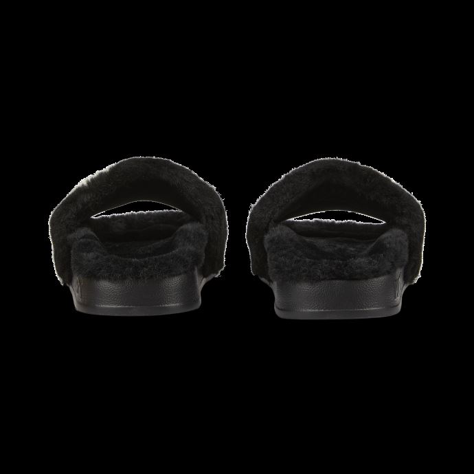 Claquettes Pour Femmes Leadcat 2.0 Fuzz Puma Canada Noir-blanc
