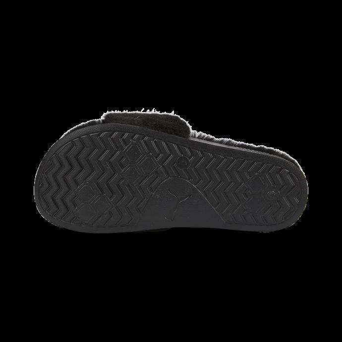 Claquettes Pour Femmes Leadcat 2.0 Fuzz Puma Canada Noir-blanc
