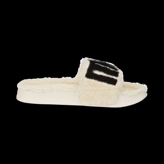 Claquettes Leadcat 2.0 Fuzz Pour Femme Lait De Poule-noir Puma Canada
