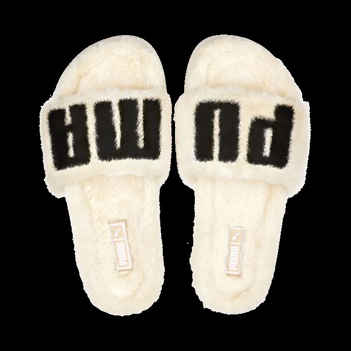 Claquettes Leadcat 2.0 Fuzz Pour Femme Lait De Poule-noir Puma Canada
