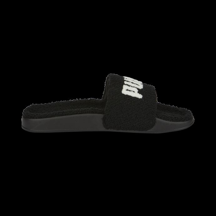 Puma Canada Leadcat 2.0 Sherpa Slide Femmes Noir-blanc
