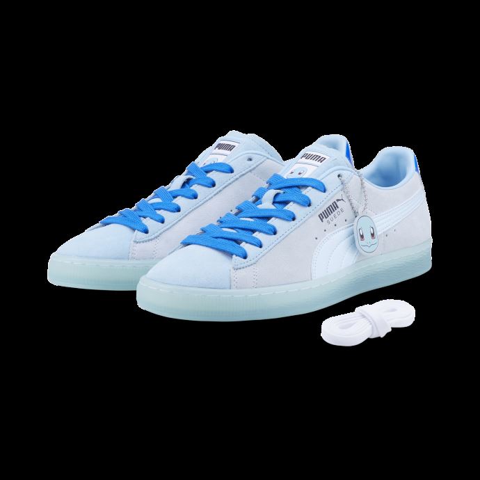 Baskets Squirtle En Daim Bleu Puma Canada X Pokémon Petit Four-nitro
