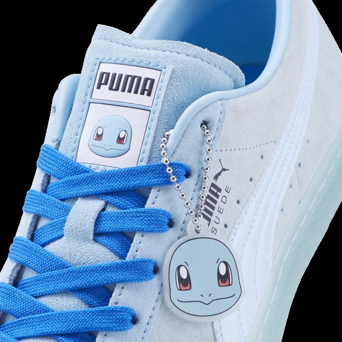 Baskets Squirtle En Daim Bleu Puma Canada X Pokémon Petit Four-nitro

