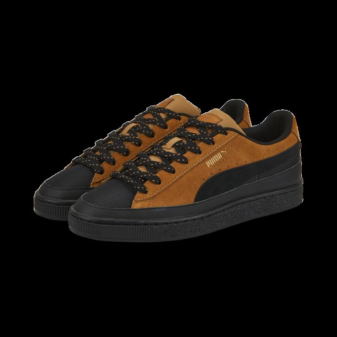 Puma Canada Baskets En Daim Desert Tan-noir