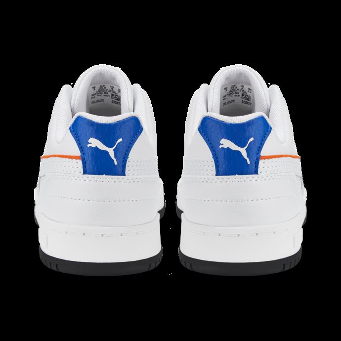 Rbd Game Low Baskets Jeunesse Puma Canada Blanc-capucine-bleu Victoria
