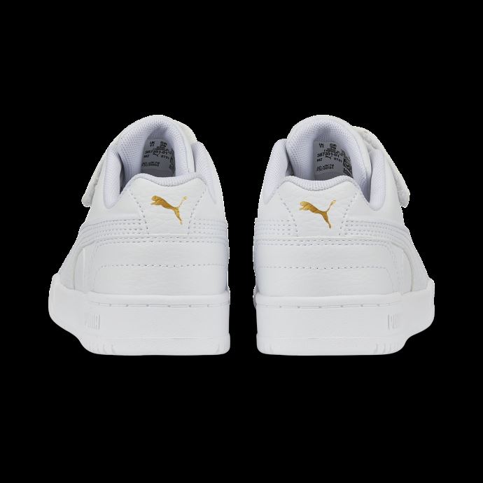 Puma Canada White-white-team Gold Rbd Game Baskets Basses Enfant
