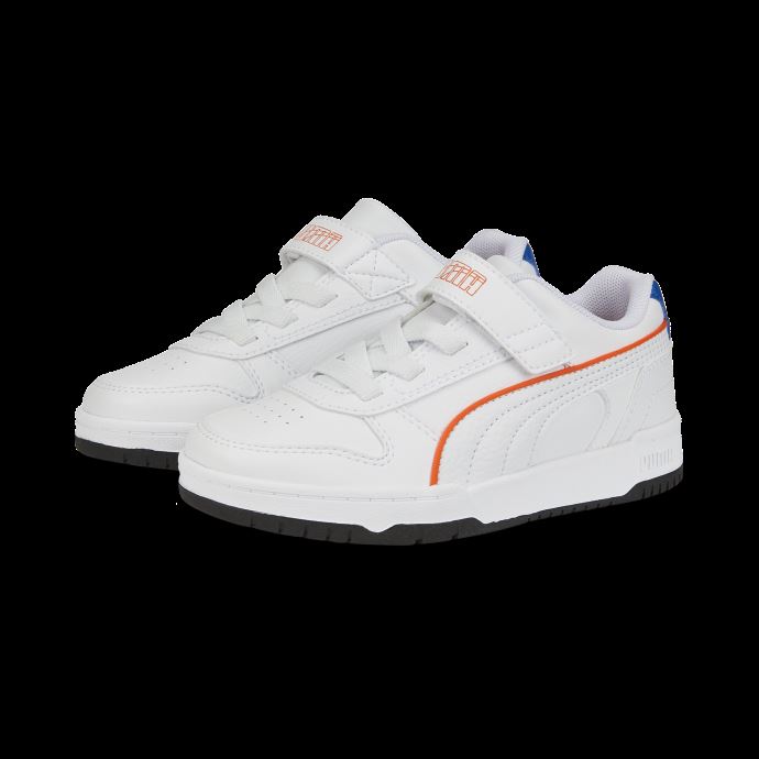 Baskets Puma Canada Rbd Game Low Enfant Blanc-capucine-bleu Victoria