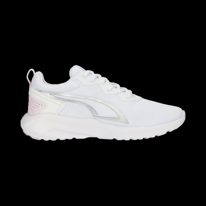 Puma Canada Blanc-perle Rose-argent All-day Active Baskets Jeunesse

