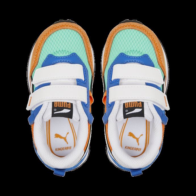 Biscay Green-vibrant Orange Puma Canada Rider Fv Future Vintage Alternative Fermeture Baskets Bébés

