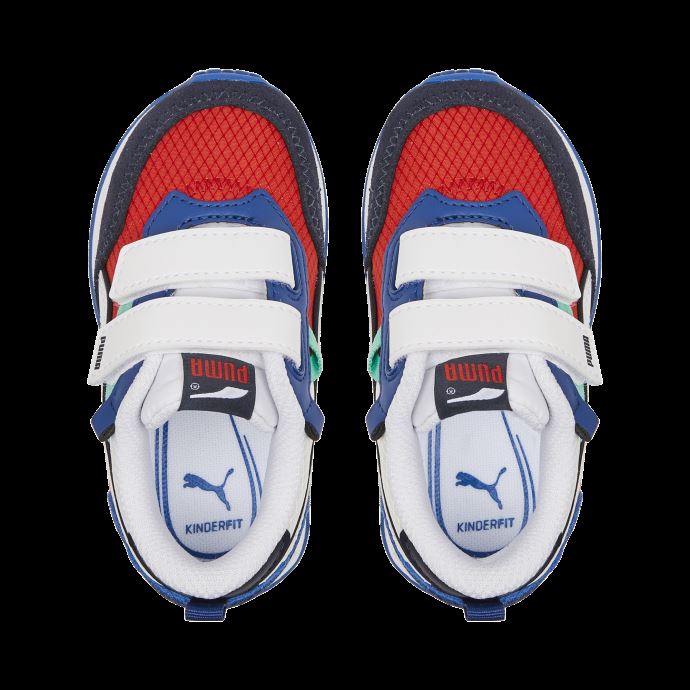 Puma Canada Rider Fv Future Vintage Baskets à Fermeture Alternative Bébé Rouge Brûlé-blanc
