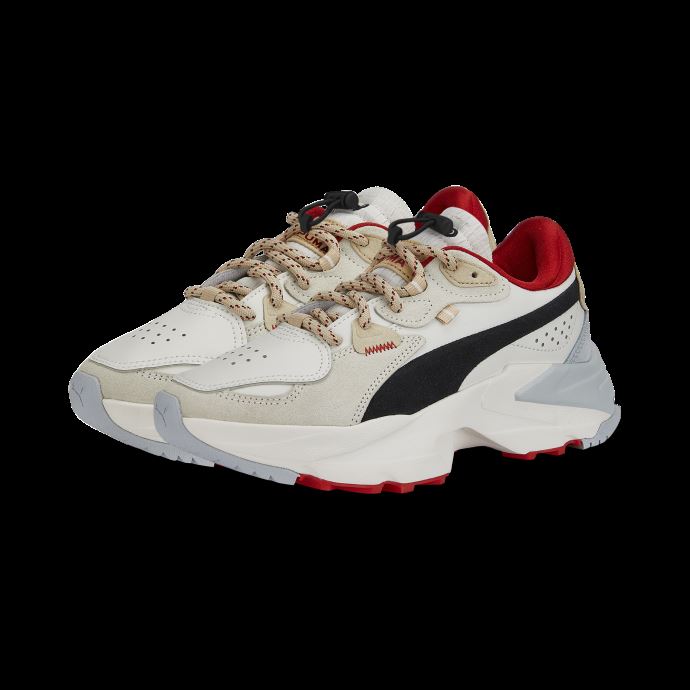 Baskets Puma Canada Vaporous Gris-burnt Red Orkid Retro Grade Pour Femme