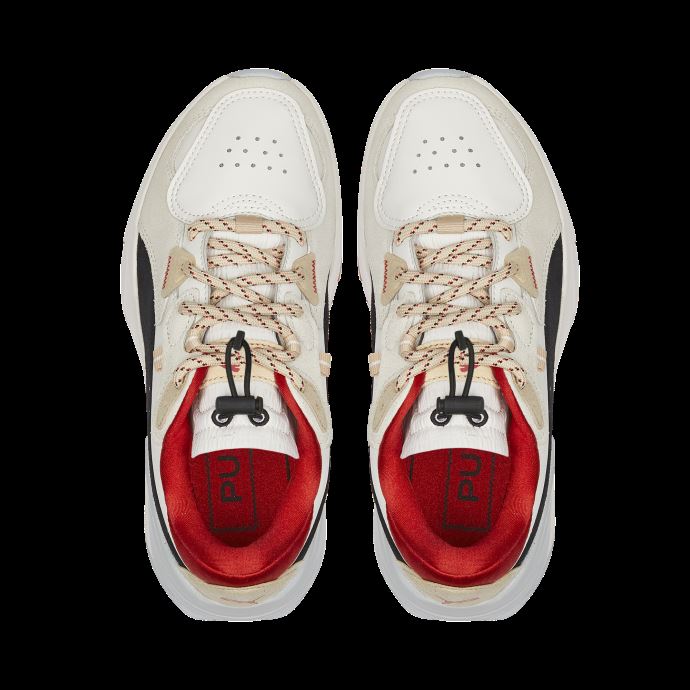 Baskets Puma Canada Vaporous Gris-burnt Red Orkid Retro Grade Pour Femme
