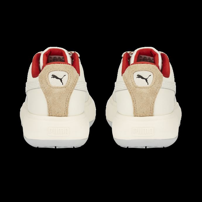 Baskets Pour Femmes En Daim Mayu Retro Grade Puma Canada Gris-pristine-gris Platine
