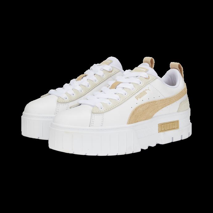 Baskets Puma Canada Mayze Mix Femmes Blanc-sable Clair