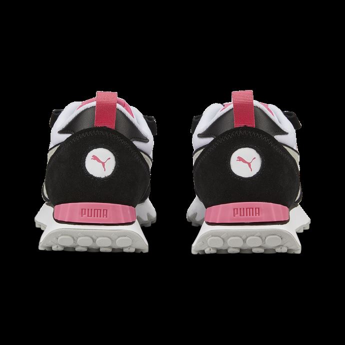 Baskets Femme Rider Fv Vintage Puma Canada Blanc-noir
