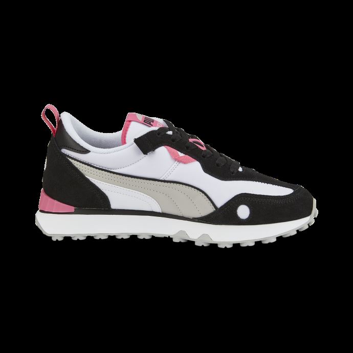 Baskets Femme Rider Fv Vintage Puma Canada Blanc-noir
