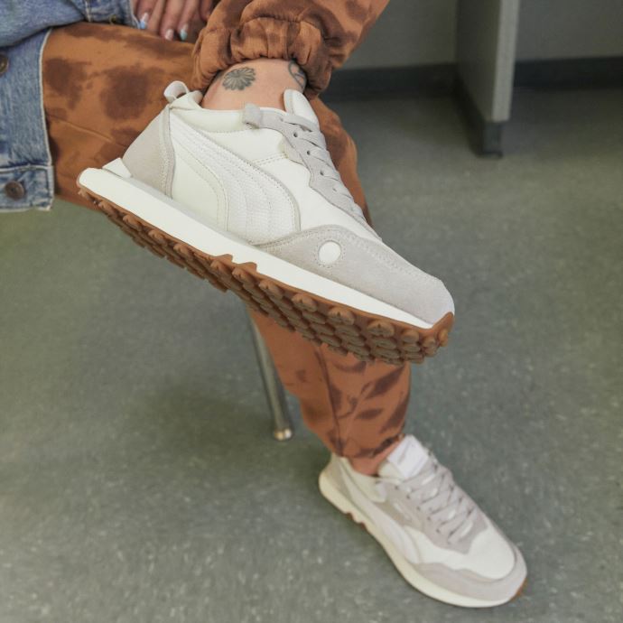 Baskets Rider Fv Soft Femmes Vaporous Gris-gris Violet Puma Canada
