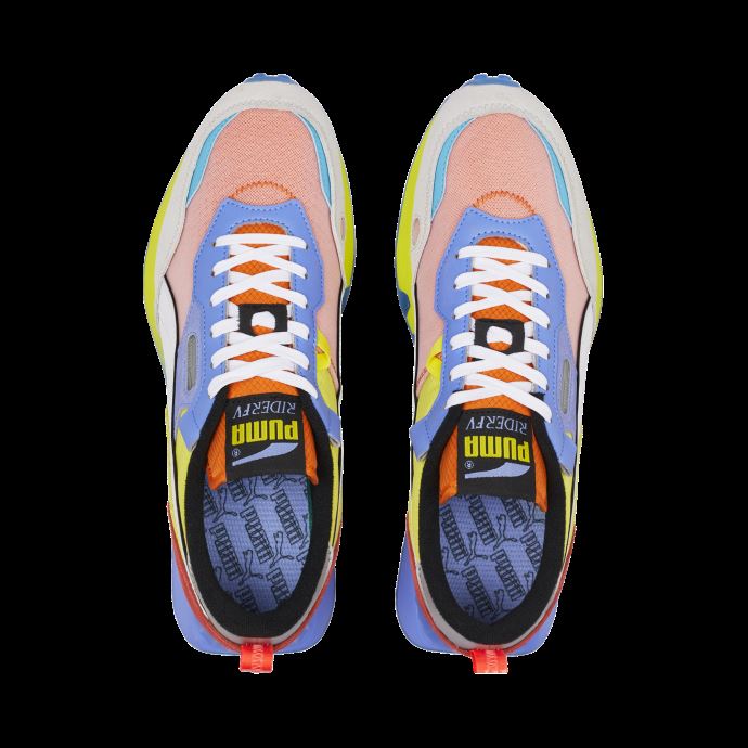 Baskets Puma Canada Rider Fv Candy Jaune Fluo-blanc
