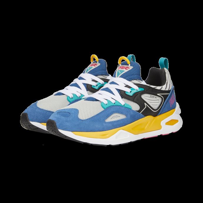 Baskets Puma Canada Trc Blaze Swxp Lac Bleu Mandarine