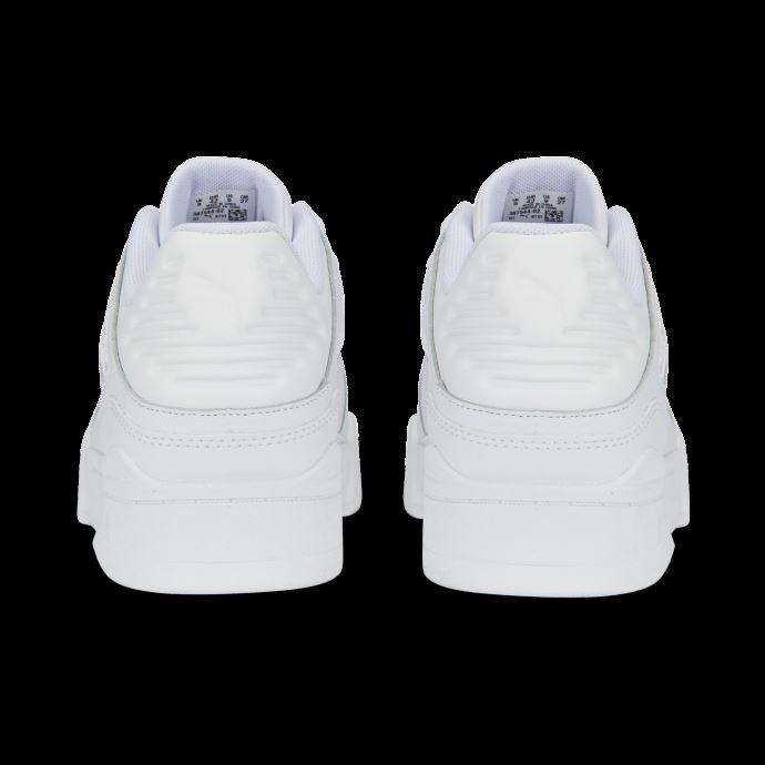 Baskets Slipstream En Cuir Blanc Et Blanc Puma Canada

