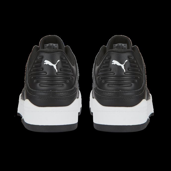 Baskets Puma Canada Slipstream En Cuir Noir Et Blanc

