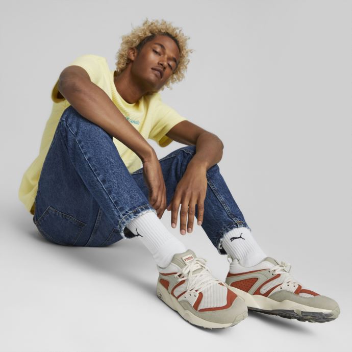 Vaporous Grey-warm Châtaigne Puma Canada Blaze Of Glory Baskets Unisexes
