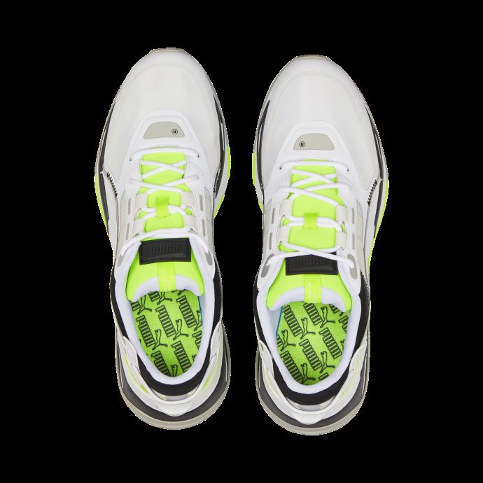 Baskets Fluo Mirage Sport Tech Blanc Lime Puma Canada
