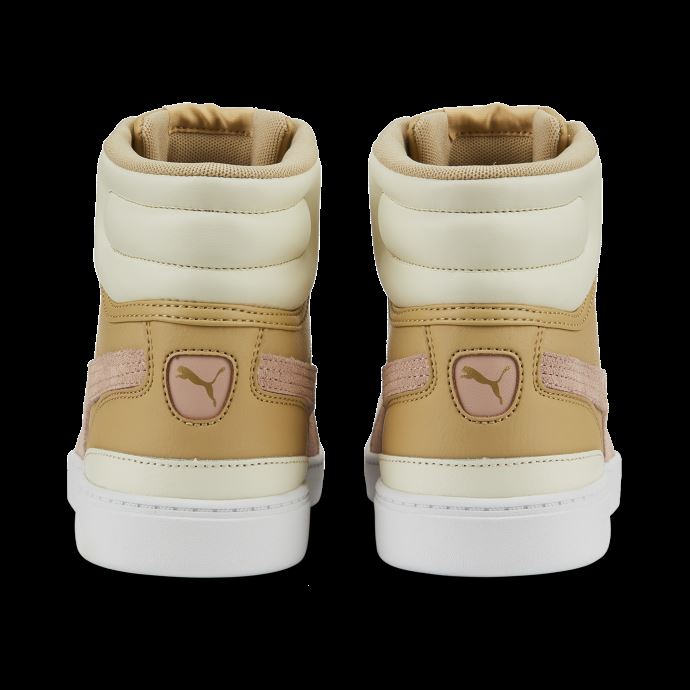 Vikky V3 Mid Baskets En Cuir Femme Puma Canada Sand-rose Quartz-pristine-gold
