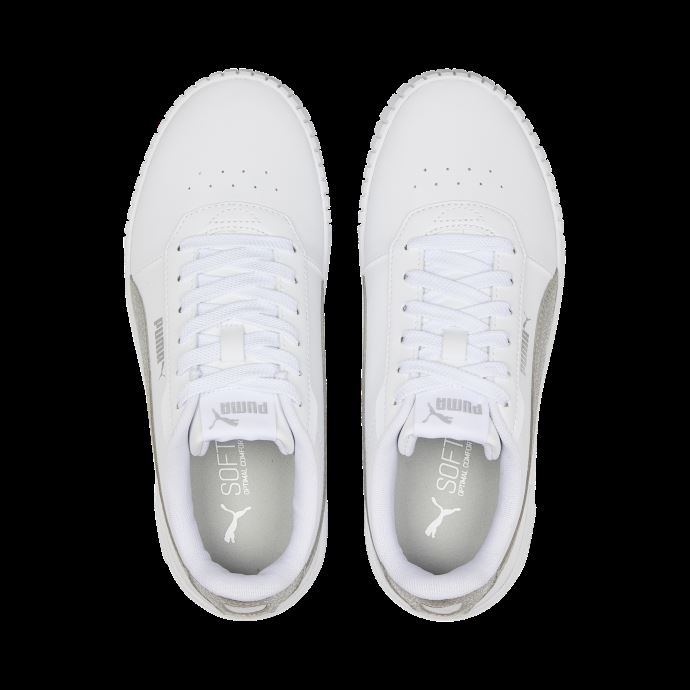 Baskets Carina 2.0 Blanc-argent Pour Femme Puma Canada
