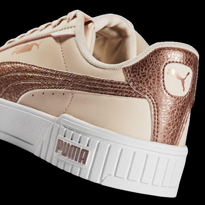 Puma Canada Baskets Carina 2.0 En Détresse Femme Island Rose-or Rose

