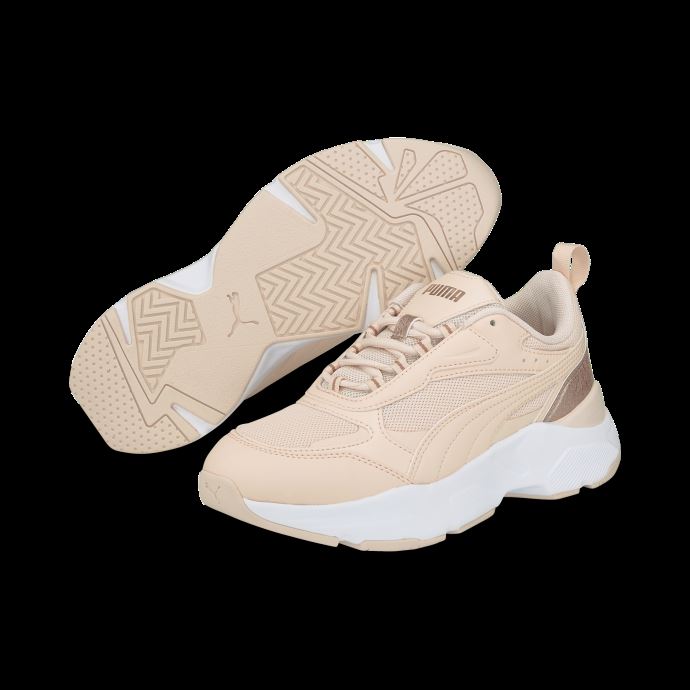 Baskets Cassia En Détresse Femmes Puma Canada Island Rose-or Rose