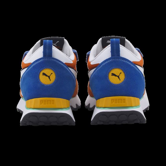 Puma Canada Rider Future Vintage Baskets Biscay Vert-vibrant Orange
