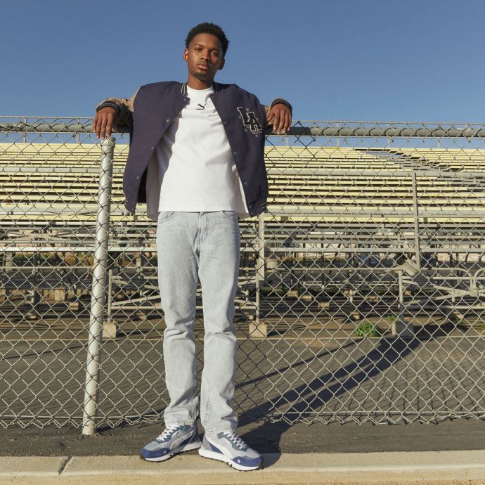 Baskets Puma Canada Rider Fv Bleu Délavé-blazing Blue
