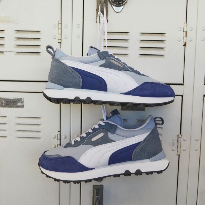 Baskets Puma Canada Rider Fv Bleu Délavé-blazing Blue
