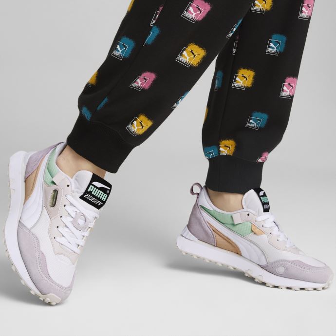 Baskets Puma Canada Rider Fv Blanc-lavande Fog
