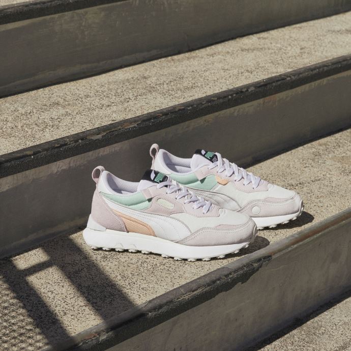 Baskets Puma Canada Rider Fv Blanc-lavande Fog
