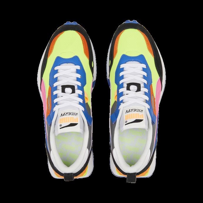 Baskets Puma Canada Lime Squeeze-noir-royal Rider Fv
