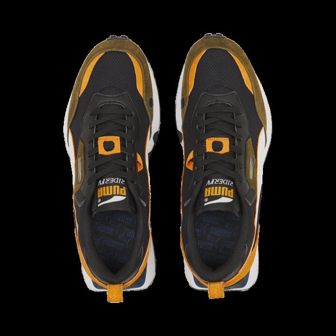 Baskets Puma Canada Brick Rider Fv Noir Orange
