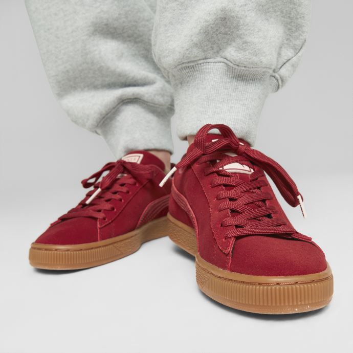 Puma Canada X Vogue Baskets Classiques En Daim Femme Rouge Intense-rouge Intense