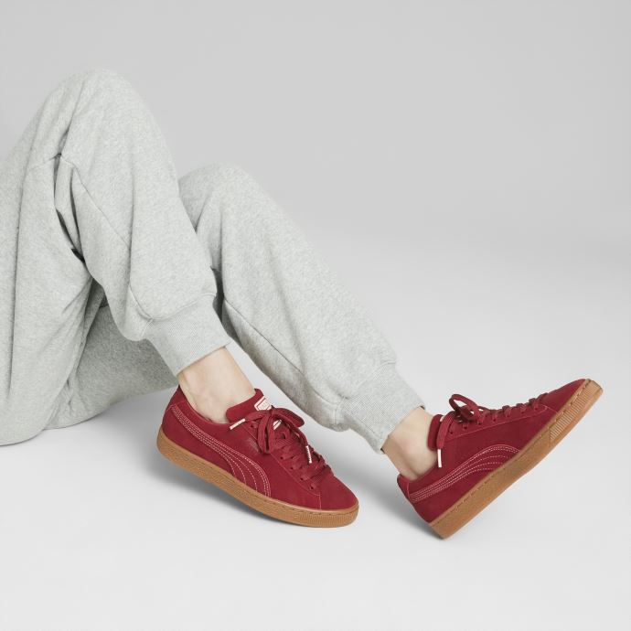 Puma Canada X Vogue Baskets Classiques En Daim Femme Rouge Intense-rouge Intense
