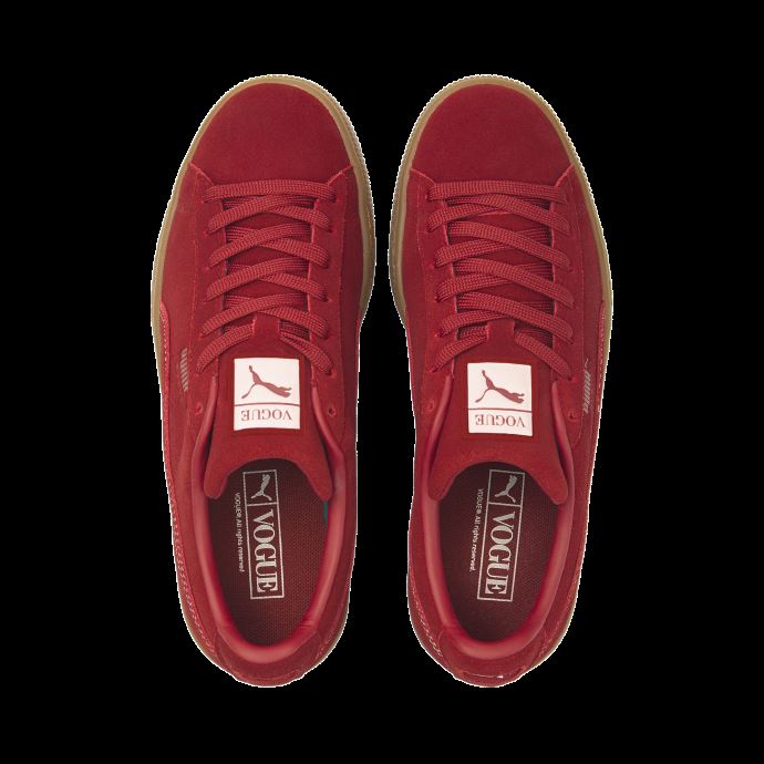 Puma Canada X Vogue Baskets Classiques En Daim Femme Rouge Intense-rouge Intense
