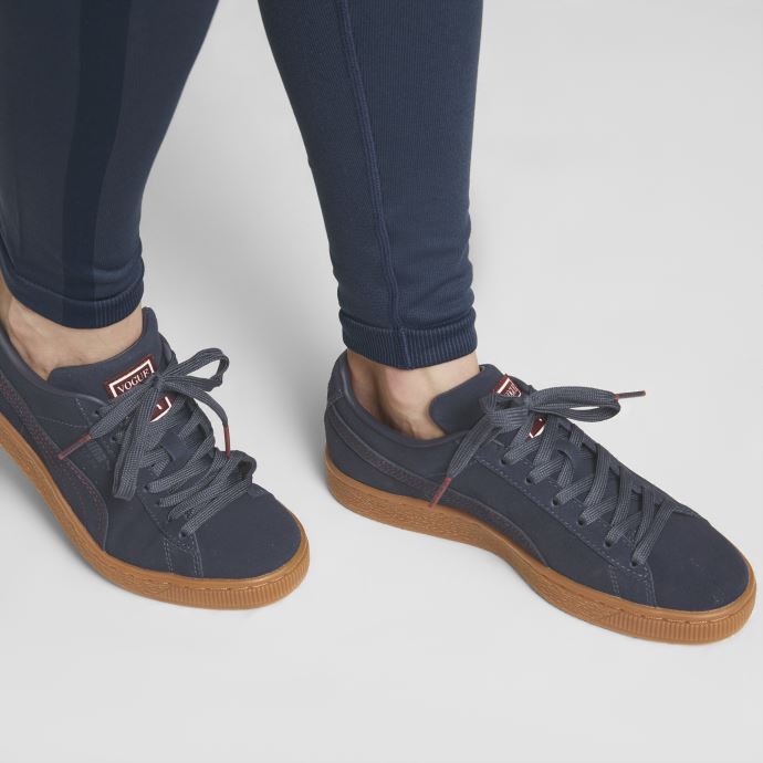 Baskets Puma Canada X Vogue Daim Classique Pour Femmes Nuit Parisienne-nuit Parisienne