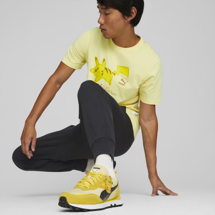 Baskets Puma Canada X Pokémon Rider Fv Pikachu Jaune Citron Pâle Empire