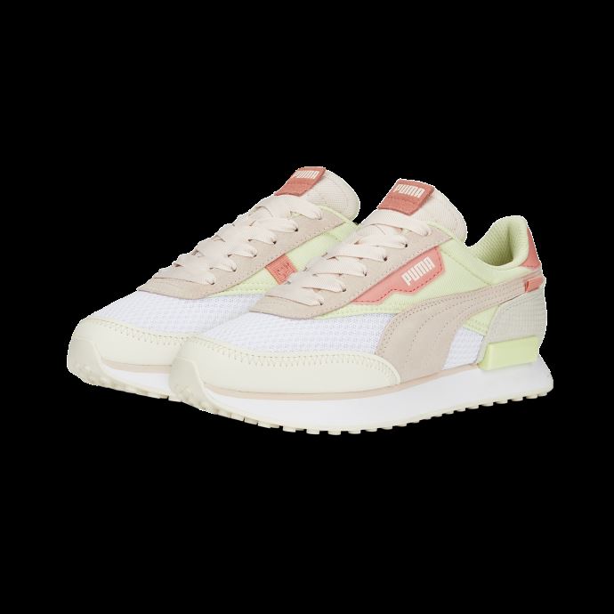 Baskets Puma Canada Future Rider Interest Femmes Blanc-pistache