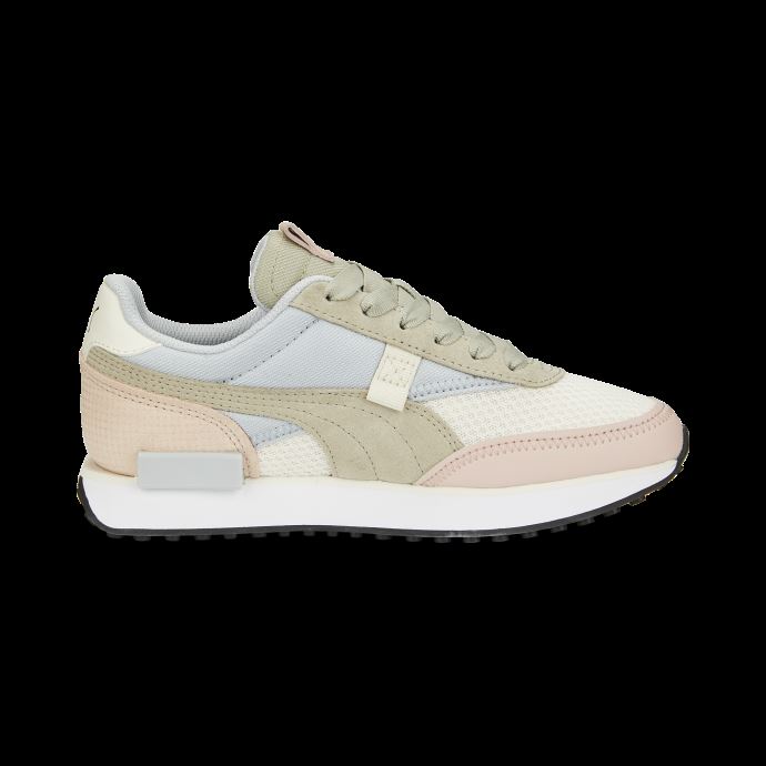Future Rider Interest Sneakers Femme Pristine-Platinum Grey Puma Canada
