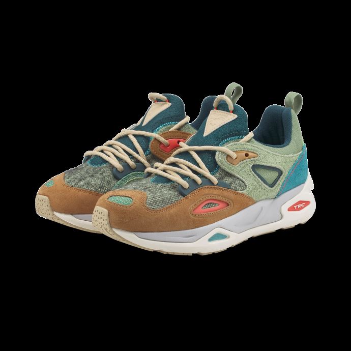 Puma Canada Desert Tan-poussière Vert Rêves D'enfance Baskets Trc Blaze