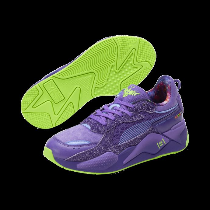 Baskets Puma Canada Rs-x Galaxy Mauve-prism Violet-vert Gecko