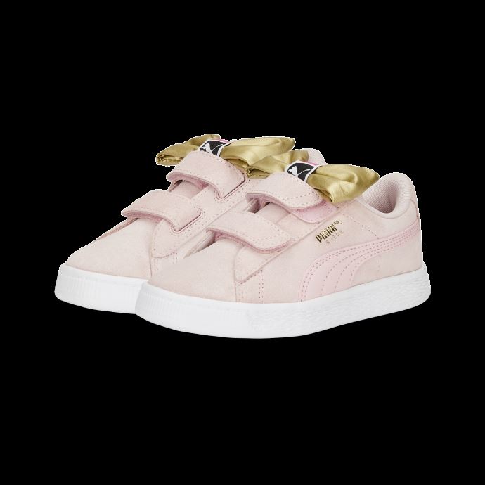 Baskets Enfant Classic Light Flex Bow V Suède Blanc Fleur D'amandier Puma Canada
