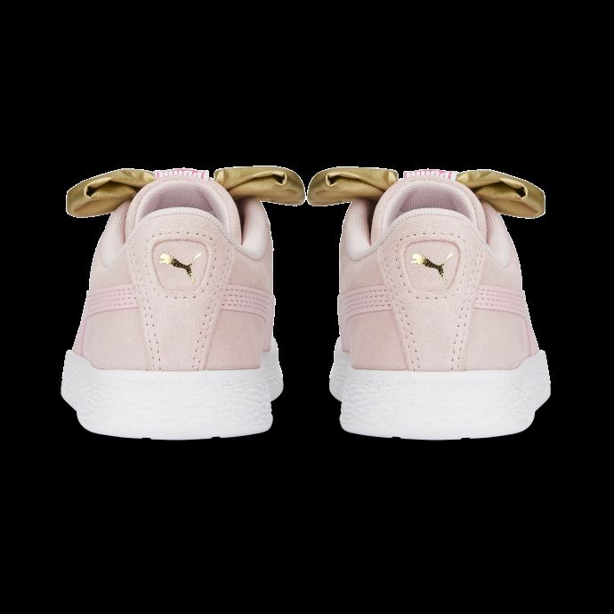 Baskets Enfant Classic Light Flex Bow V Suède Blanc Fleur D'amandier Puma Canada
