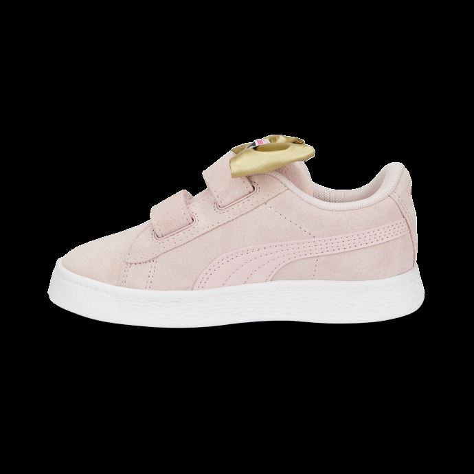 Baskets Enfant Classic Light Flex Bow V Suède Blanc Fleur D'amandier Puma Canada
